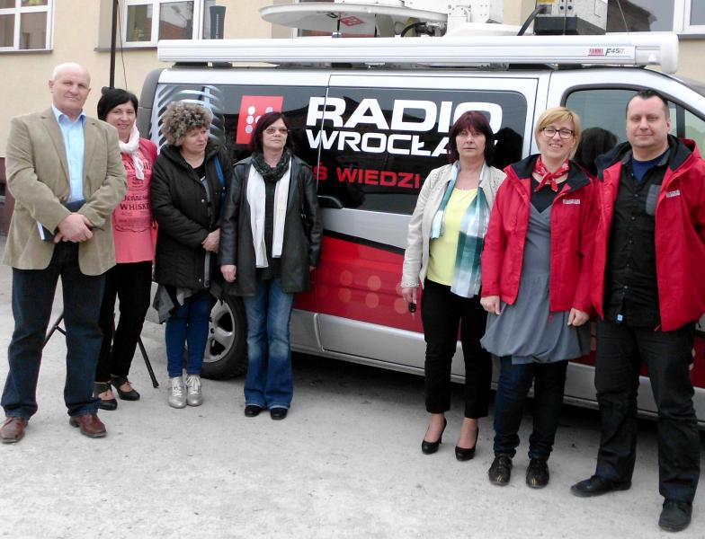 Radio Wrocaw w gminie Kostomoty 