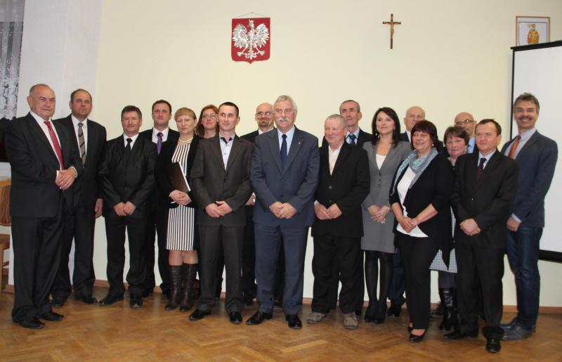 Pierwsza sesja Rady Gminy Kostomoty  w Kadencji 2014 – 2018