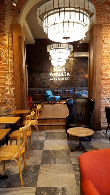 Podwjna moc Green Caffè Nero w centrum handlowym Wroclavia