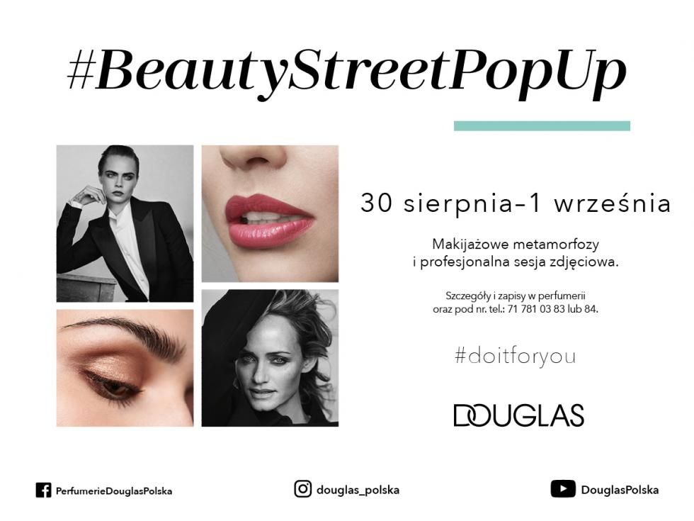 Douglas Beauty Street Pop Up w Arkadach Wrocawskich