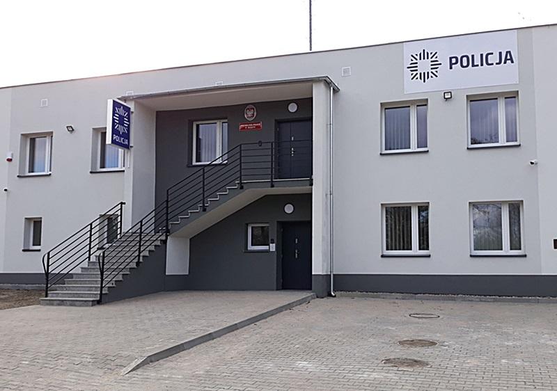 Posterunek Policji w Mikini w nowym budynku