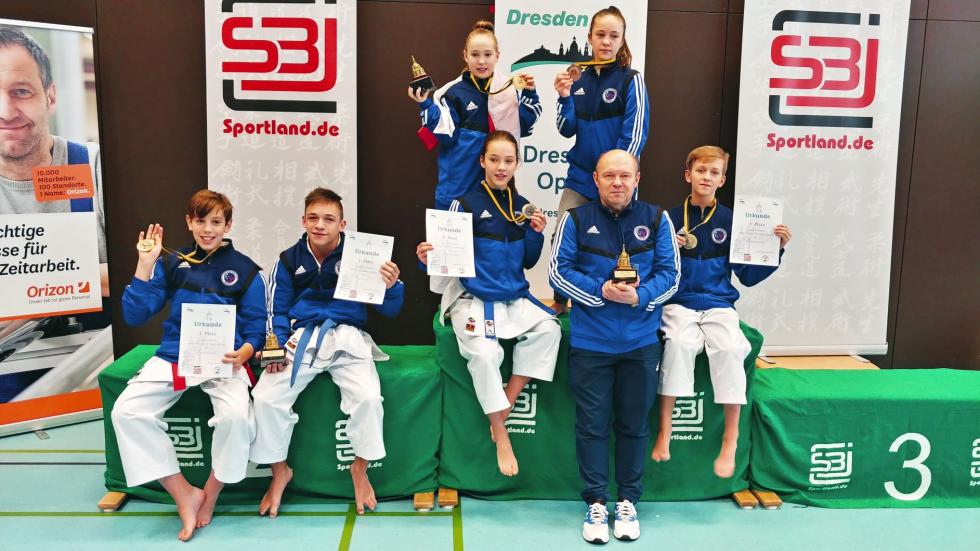  5 medali  karatekw w  Niemczech