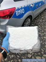 Powiat Średzki - Ponad kilogram amfetaminy na tylnym siedzeniu auta