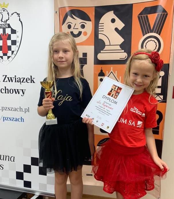 Kaja i Lila – super-szachistki z Mrozowa