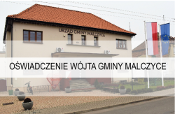 Malczyce - Owiadczenie wjta gminy Malczyce
