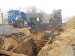 Miękinia - Prace kanalizacyjne miejscowości Kadłub i Siemichów dobiegają końca