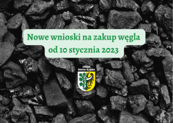  - Wnioski na zakup węgla w średzkim magistracie do 10 lutego 