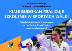 Środa Śląska - Wsparcie Gminy dla sekcji karate
