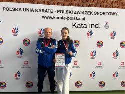 roda lska - 16-letnia Emilia Wysocka mistrzyni Polski Seniorek Karate